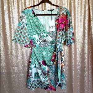 New Zara dress sz LRG NWT